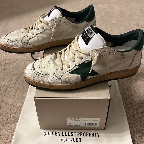 COPY - Golden Goose Ball Star Sneakers. Mint condition with box and authenticit… - Picture 6 of 8